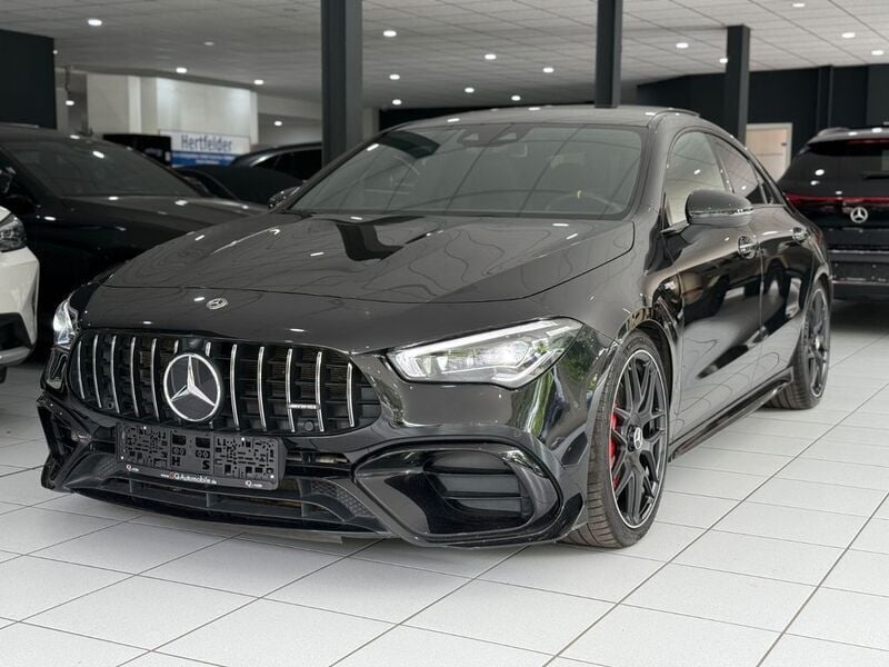 Schwarz Gebraucht 2020 Mercedes CLA45 AMG AMG Limousine | 48.990 € (Etwas zu teuer) - Bild 1/4