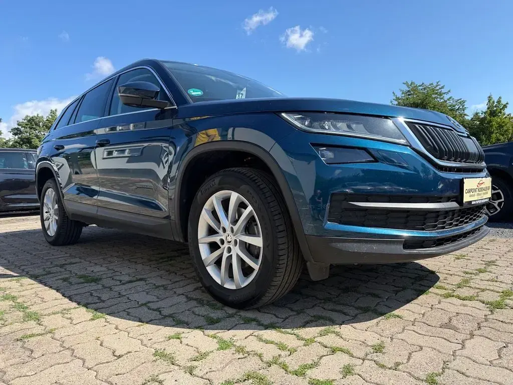 Gebraucht Skoda Kodiaq Style 150 PS (110 kW) 2021 Blau SUV
