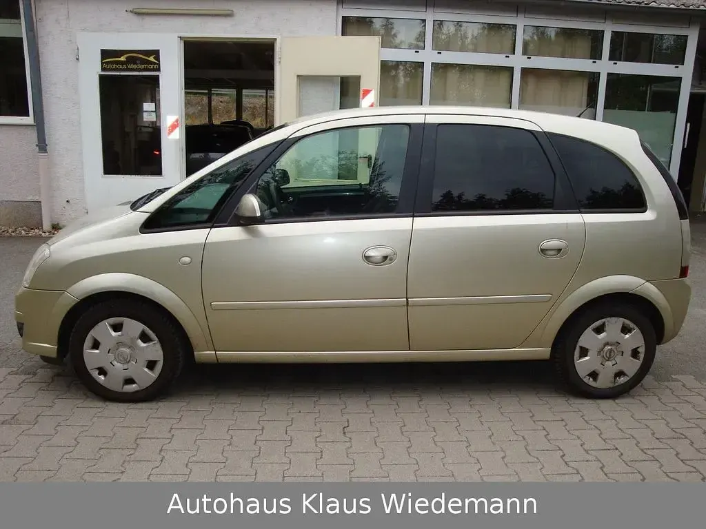 Gebraucht Opel Meriva Enjoy 105 PS (77 kW) 2009 Silber Van / Kleinbus