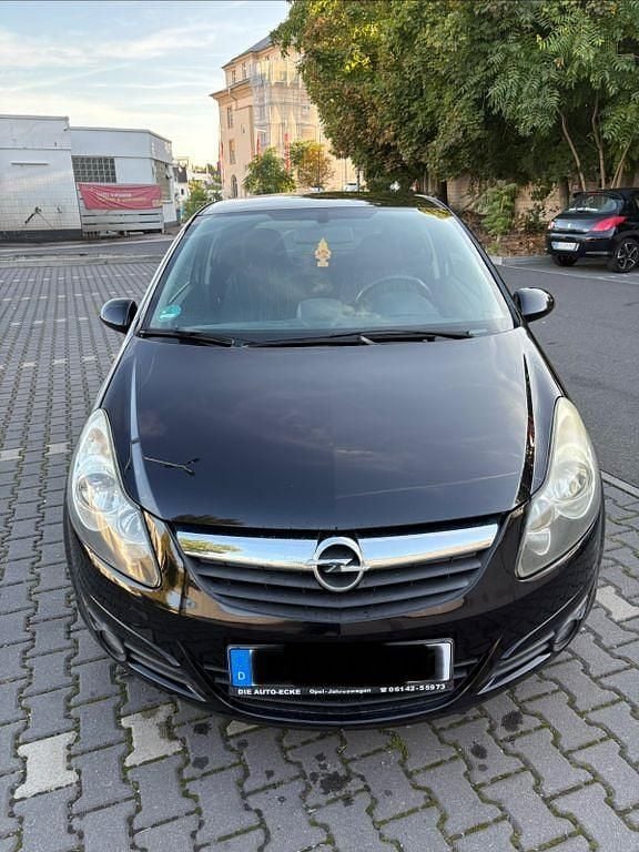 Schwarz Gebraucht 2010 Opel Corsa Edition Limousine | 2.500 € (Guter Preis) - Bild 1/4