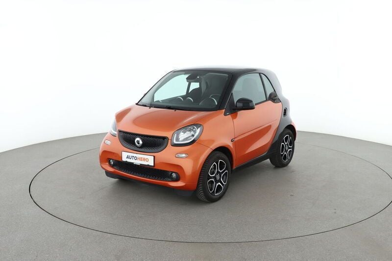 Orange Gebraucht 2015 Smart ForTwo Coupé Prime Kleinwagen | 9.430 € (Fairer Preis) - Bild 1/4