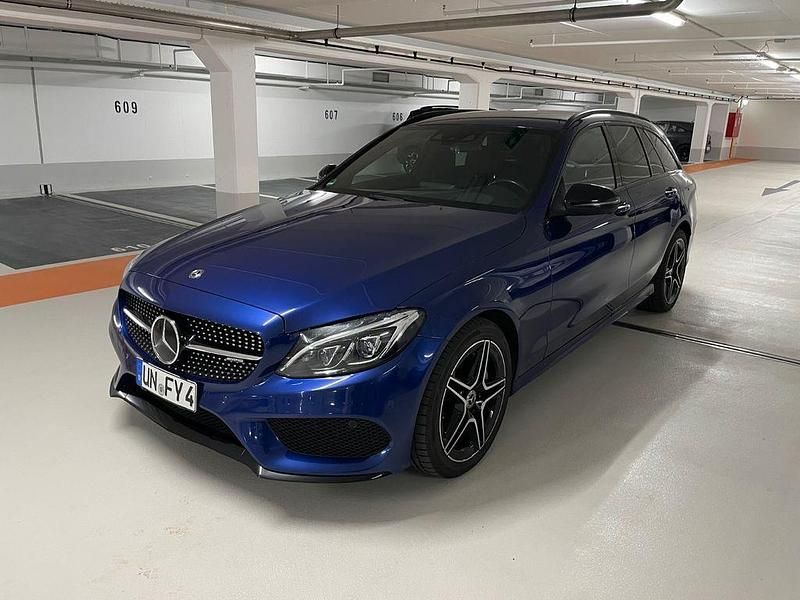 Gebraucht Mercedes C250 AMG 204 PS (150 kW) 2017 Blau Kombi