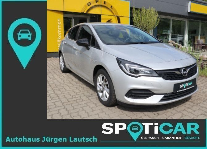 Silver metallic Gebraucht 2021 Opel Astra Edition Limousine | 12.500 € (Guter Preis) - Bild 1/4