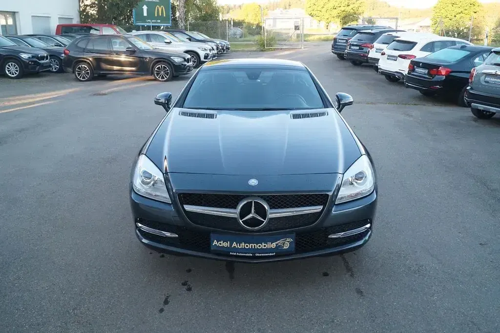 Usata Mercedes SLK200 184 CV (135 kW) 2014 Grigio Cabrio
