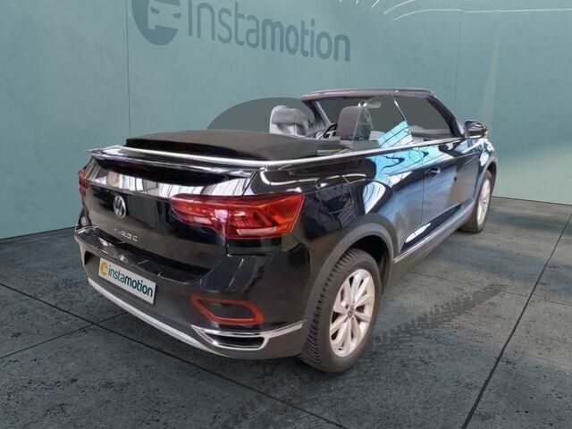 Schwarz Gebraucht 2023 VW T-Roc Cabriolet Style Cabrio | 32.178 € (Fairer Preis) - Bild 1/2