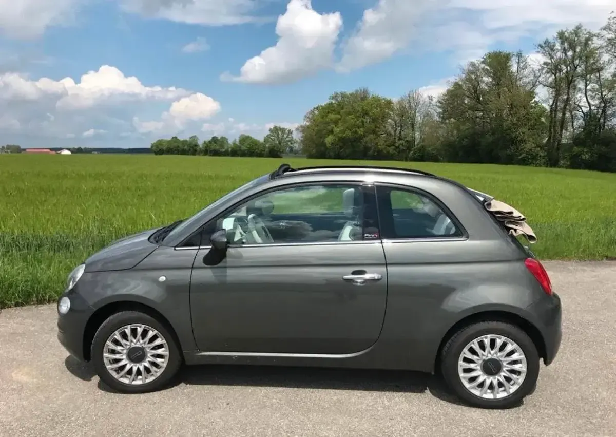 Gebraucht Fiat 500C Lounge 69 PS (50 kW) 2018 Grau Cabrio