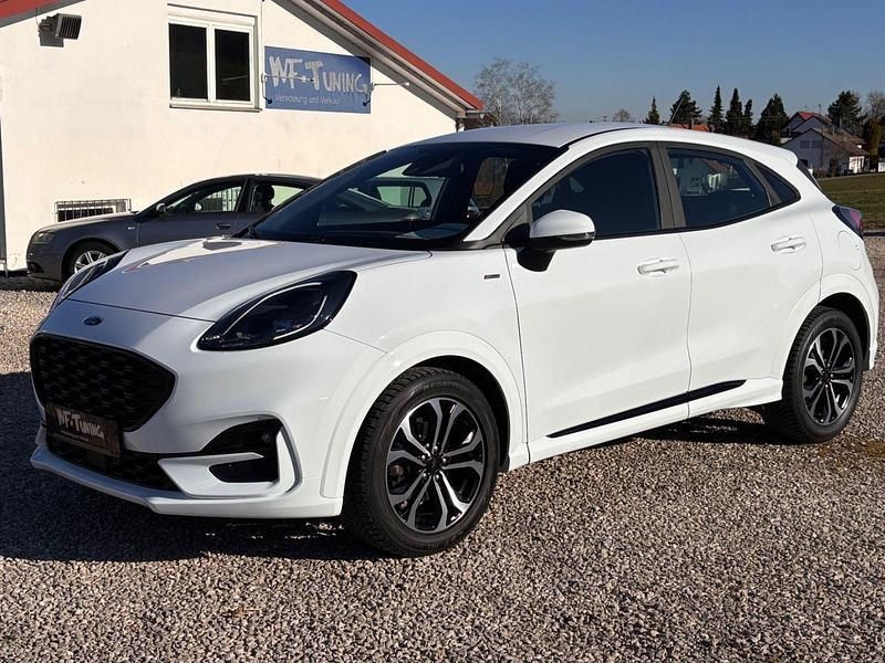 Weiß Gebraucht 2023 Ford Puma ST-Line SUV | 13.800 € (Superpreis) - Bild 1/4