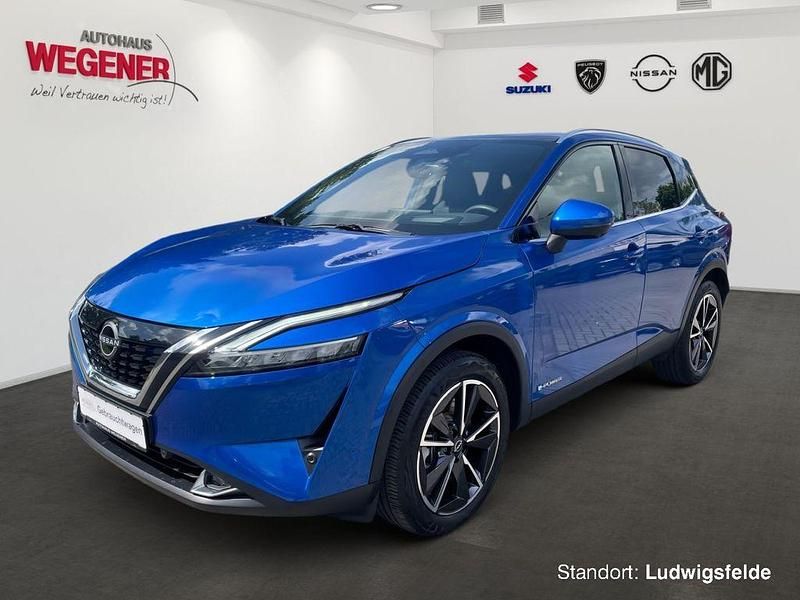 Blau Gebraucht 2023 Nissan Qashqai Tekna+ SUV | 31.999 € (Fairer Preis) - Bild 1/4