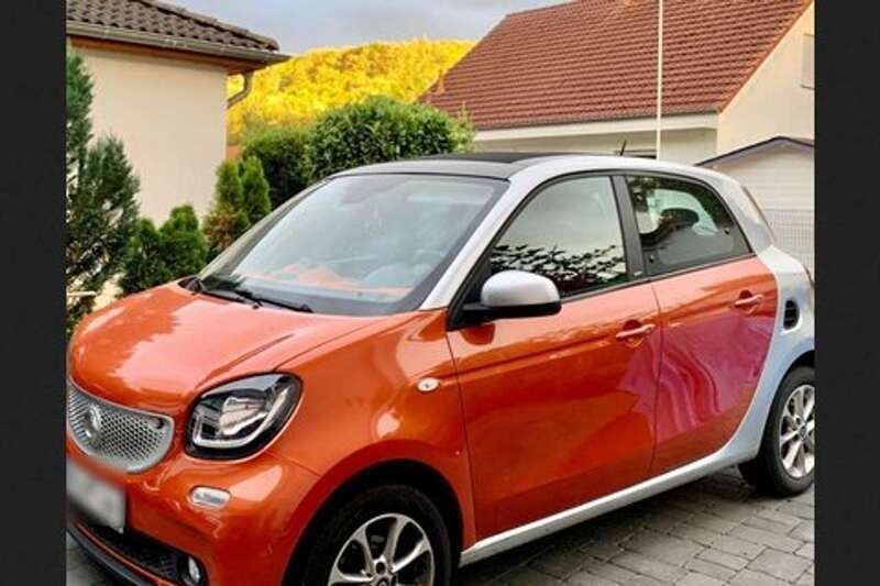 Orange Gebraucht 2016 Smart ForFour Limousine | 4.350 € (Superpreis) - Bild 1/4