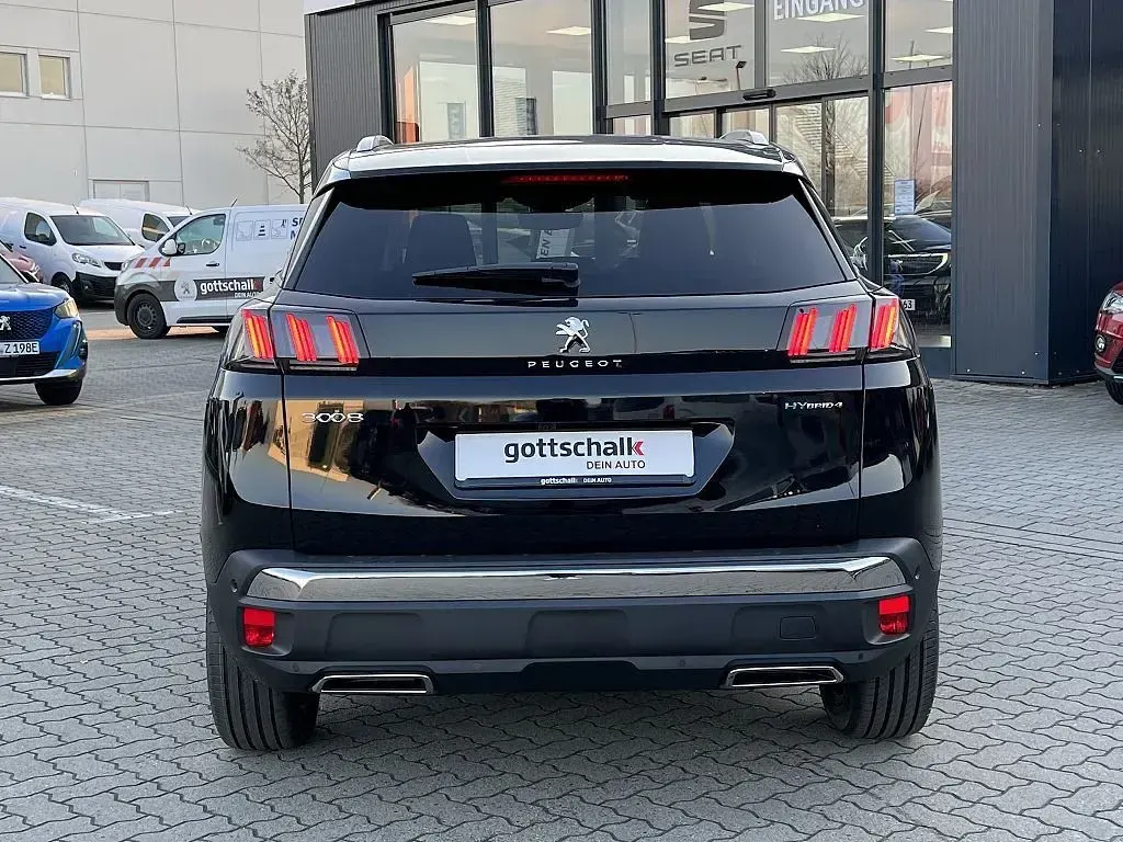 Gebraucht Peugeot 3008 GT 299 PS (219 kW) 2022 Lackierung schwarz perla nera/metallic klarlack SUV
