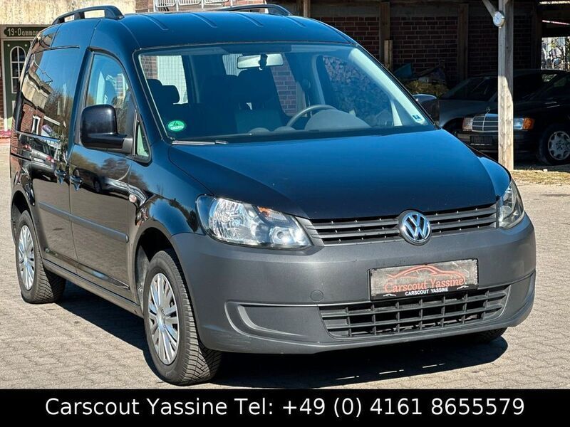 Schwarz Gebraucht 2014 VW Caddy Trendline Van / Kleinbus | 9.400 € (Teuer) - Bild 1/4