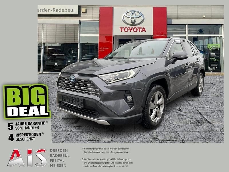 Gebraucht Toyota RAV4 Hybrid Lounge 222 PS (163 kW) 2019 Grey metallic SUV