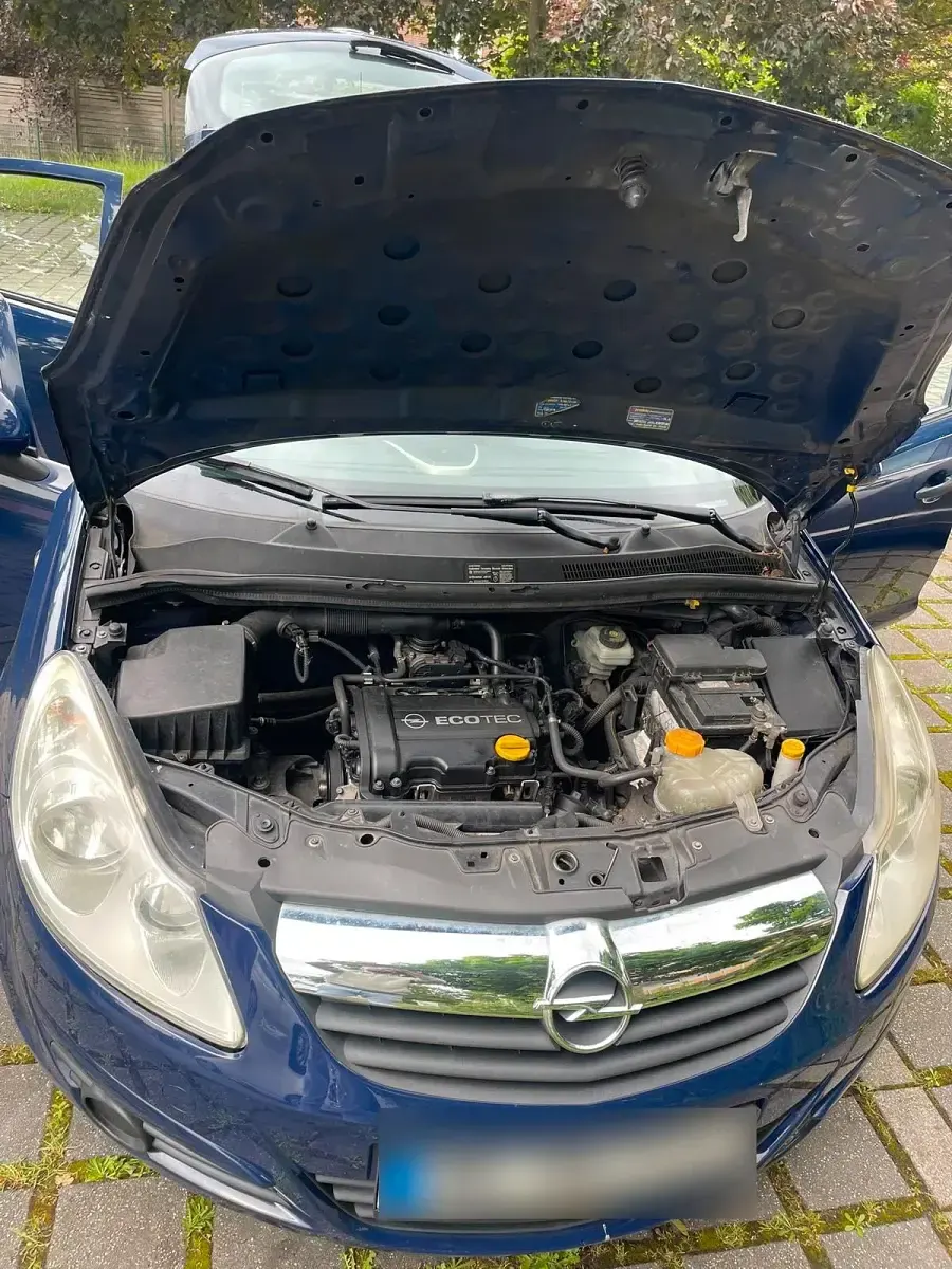 Gebraucht Opel Corsa 75 PS (55 kW) 2010 Blau Kleinwagen