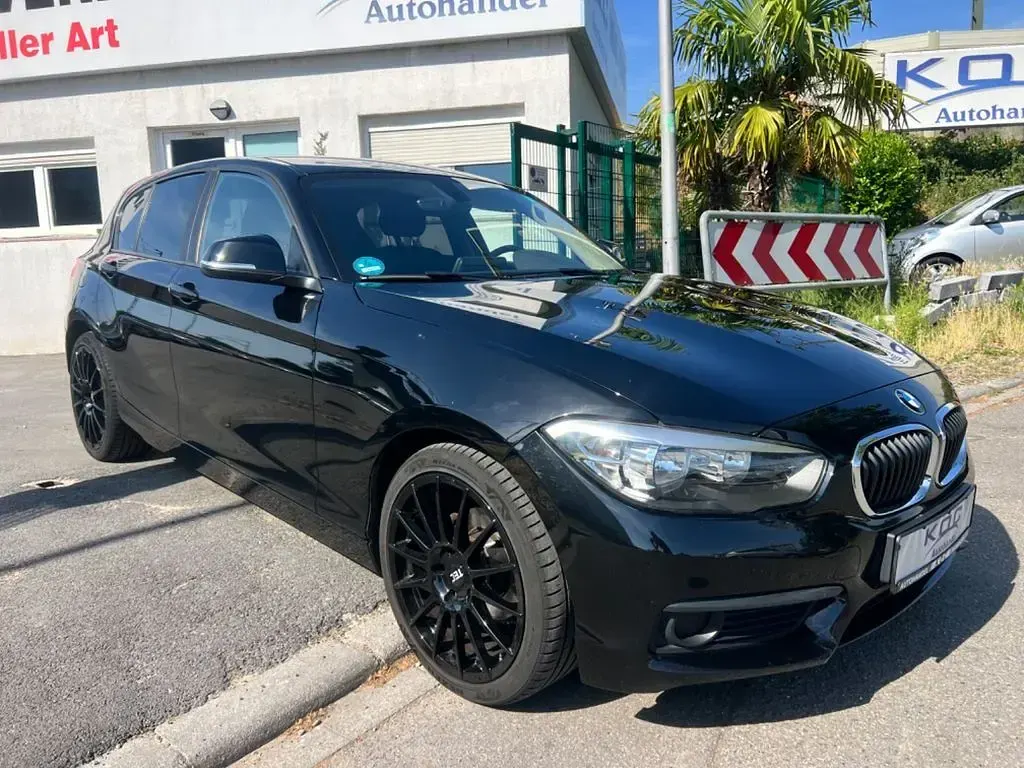 Gebraucht BMW 116 116 PS (85 kW) 2015 Schwarz Kleinwagen
