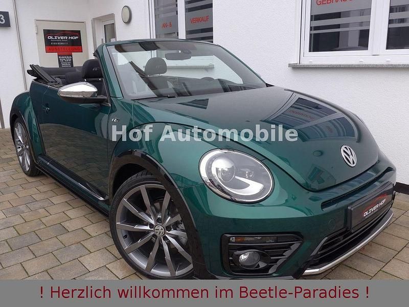Bottle green Gebraucht 2018 VW Beetle Exclusive Cabrio | 29.780 € - Bild 1/4