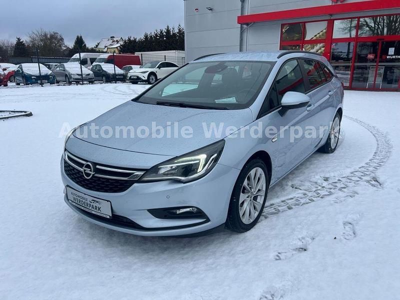 Gebraucht Opel Astra Edition 110 PS (80 kW) 2016 Blau Kombi