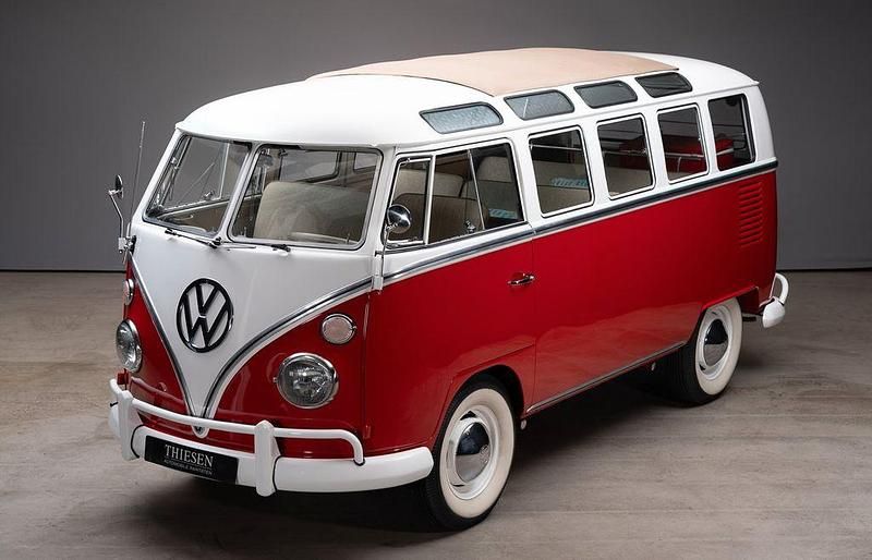 Rot Gebraucht 1967 VW T1 Van | 87.500 € - Bild 1/4