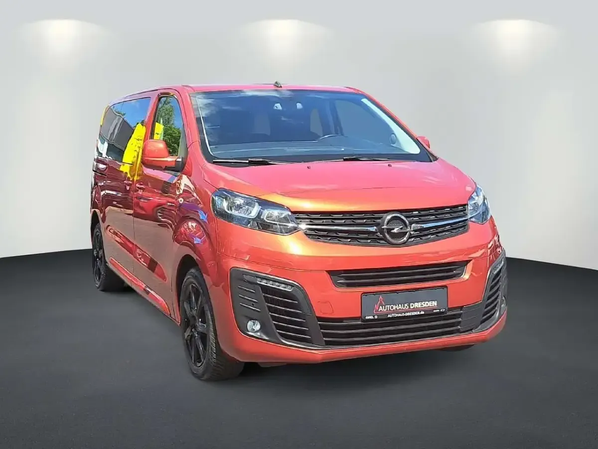 Gebraucht Opel Zafira Life Selection 150 PS (110 kW) 2020 Rot Van / Kleinbus