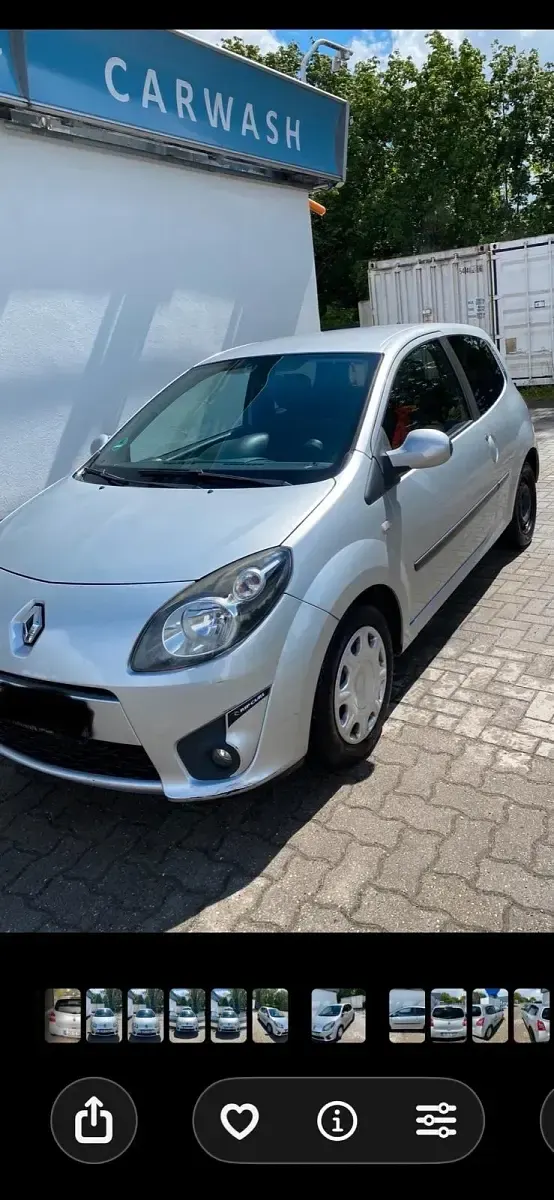 Gebraucht Renault Twingo 76 PS (55 kW) 2010 Grau Kleinwagen