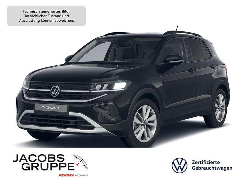 Gebraucht VW T-Cross Goal 95 PS (69 kW) 2025 Schwarz SUV