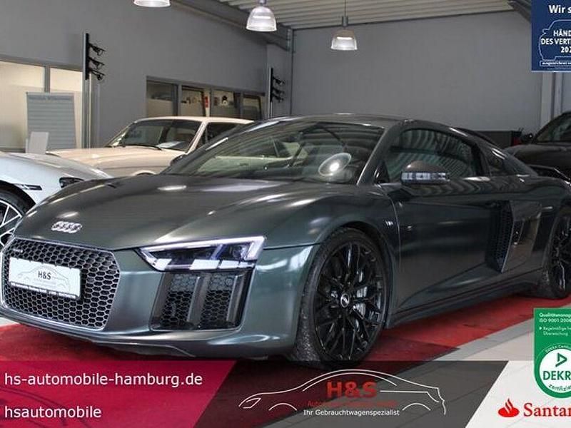Camouflage green, matt effect Gebraucht 2016 Audi R8 Coupé Ambiente Coupé | 117.000 € - Bild 1/4