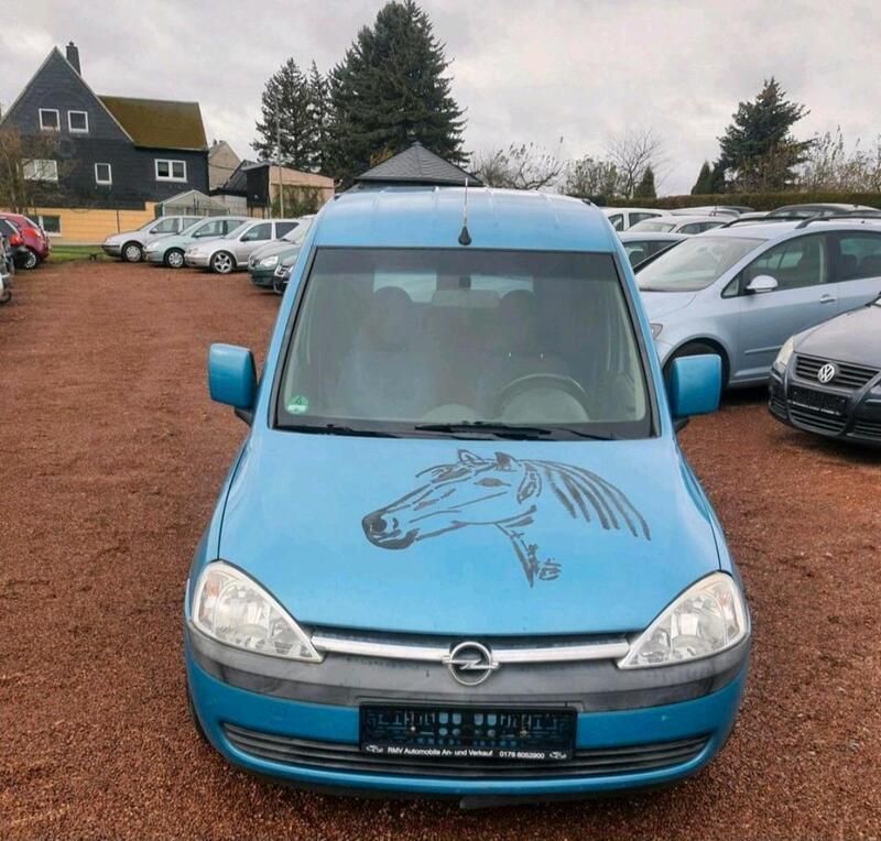 Gebraucht Opel Combo 87 PS (63 kW) 2002 Blau Van / Kleinbus