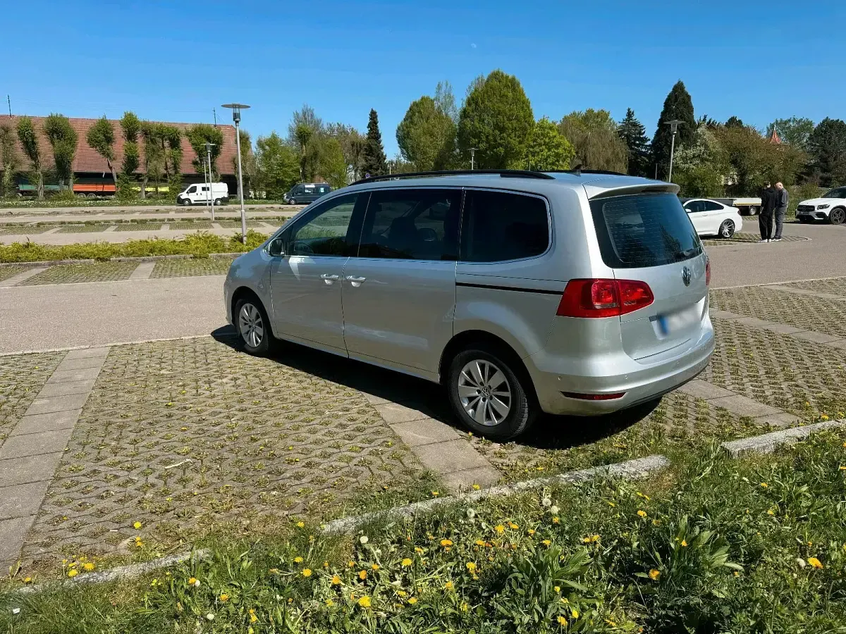Gebraucht VW Sharan 170 PS (125 kW) 2010 Silber Van / Kleinbus