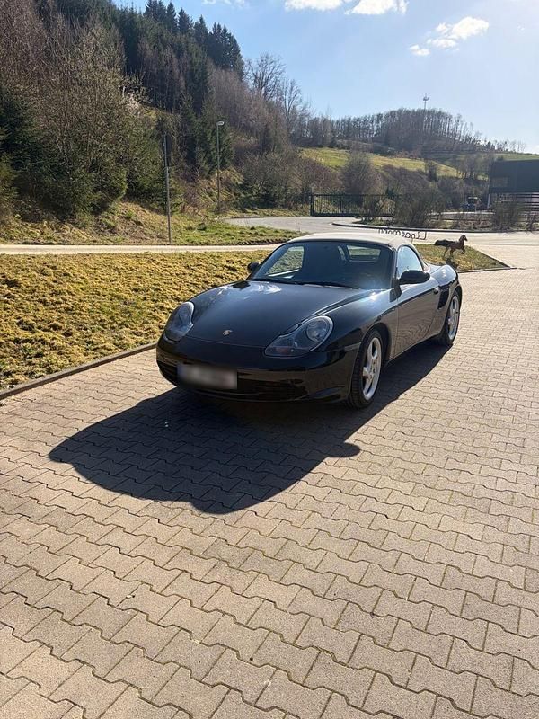 Second-hand Porsche Boxster 228 CP (167 kW) 2004 Negru Cabrio