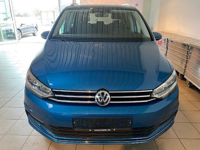 Gebraucht VW Touran Highline 150 PS (110 kW) 2016 Blau metallic Van / Kleinbus