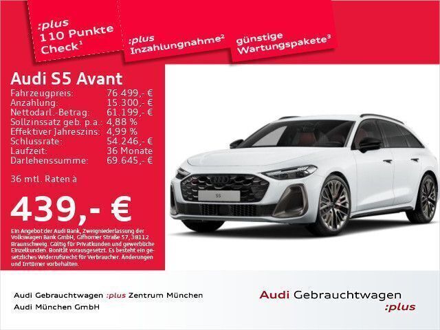 Weiß Neu 2024 Audi S5 Edition .1 Kombi | 76.499 € (Superpreis) - Bild 1/2