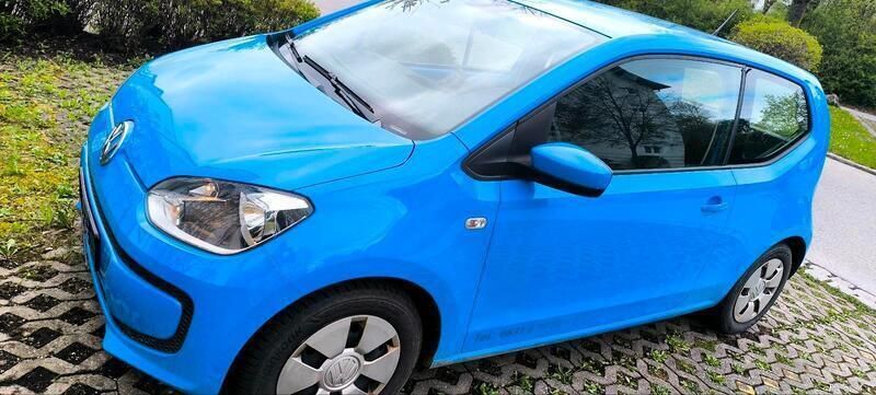 Blau Gebraucht 2015 VW up! Kleinwagen | 2.000 € (Superpreis) - Bild 1/4
