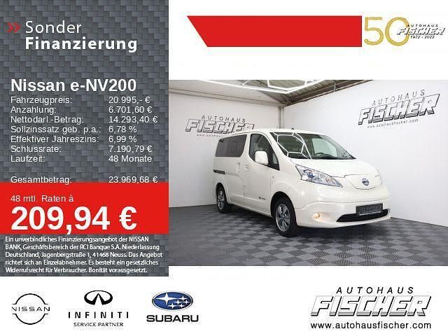 Weiß Gebraucht 2020 Nissan e-NV200 Van | 20.995 € (Teuer) - Bild 1/4