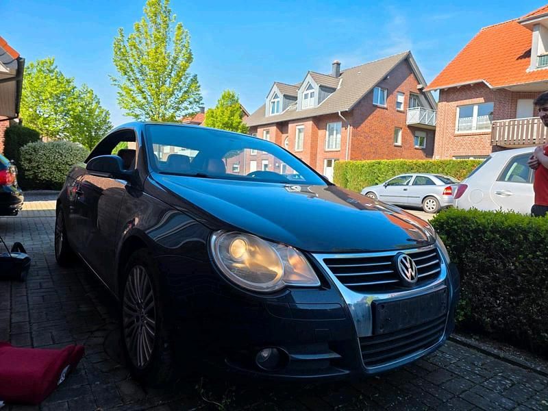 Schwarz Gebraucht 2008 VW Eos Cabrio | 2.499 € (Superpreis) - Bild 1/4