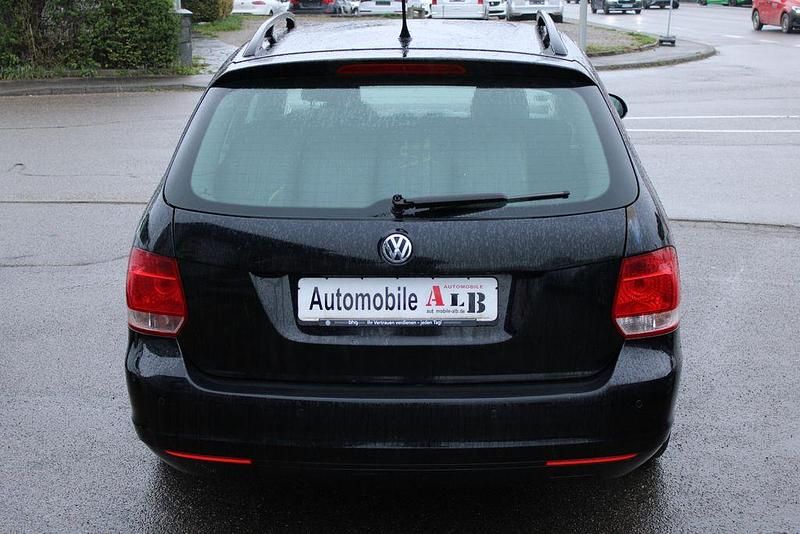 Gebraucht VW Golf VI Comfortline 122 PS (89 kW) 2009 Schwarz Kleinwagen