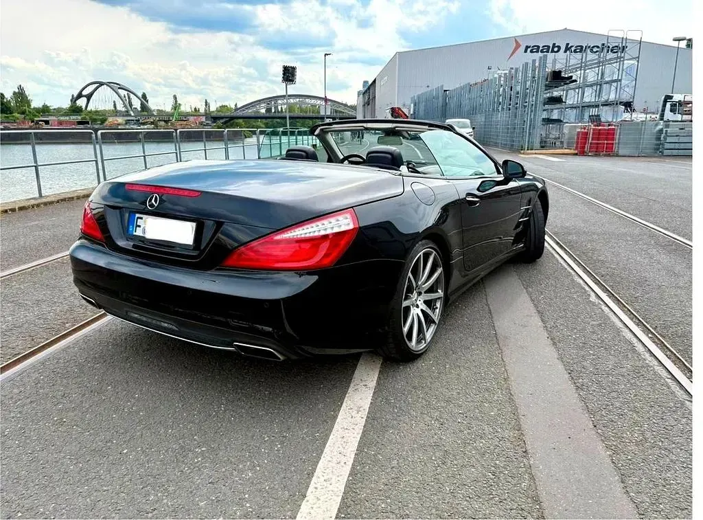 Gebraucht Mercedes SL500 AMG 435 PS (319 kW) 2012 Schwarz Cabrio