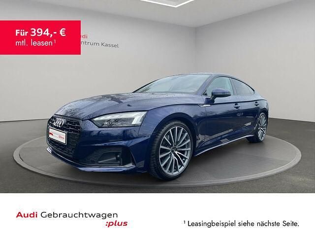 Gebraucht Audi A5 Sportback Advanced Plus 150 PS (110 kW) 2024 Navarrablau metallic Kleinwagen