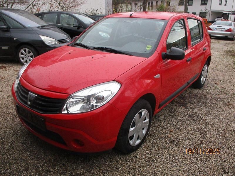 Gebraucht Dacia Sandero 75 PS (55 kW) 2009 Rot Kleinwagen
