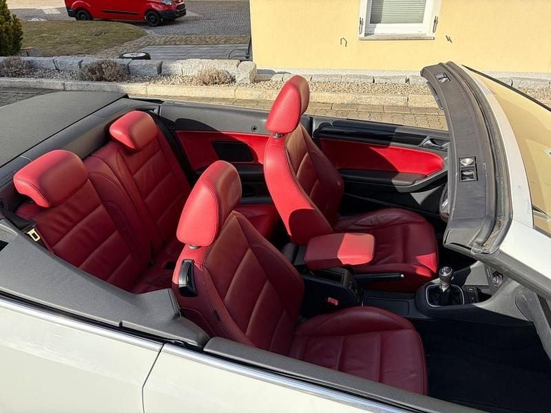 Gebraucht VW Golf Cabriolet Exclusive 122 PS (89 kW) 2012 Weiß Cabrio