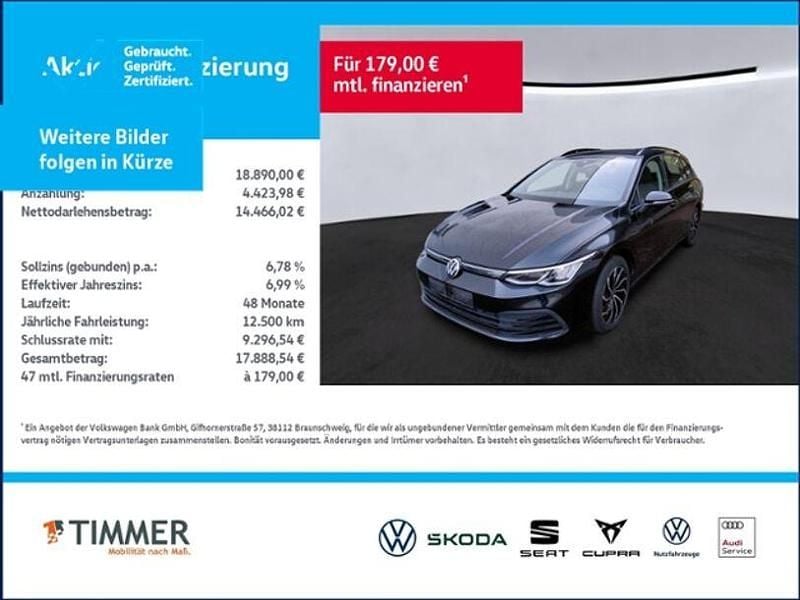 Gebraucht VW Golf VII 150 PS (110 kW) 2021 Schwarz Limousine
