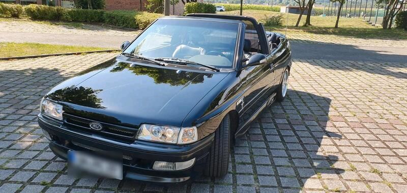Schwarz Gebraucht 1991 Ford Escort Cabriolet Cabrio | 3.900 € - Bild 1/4