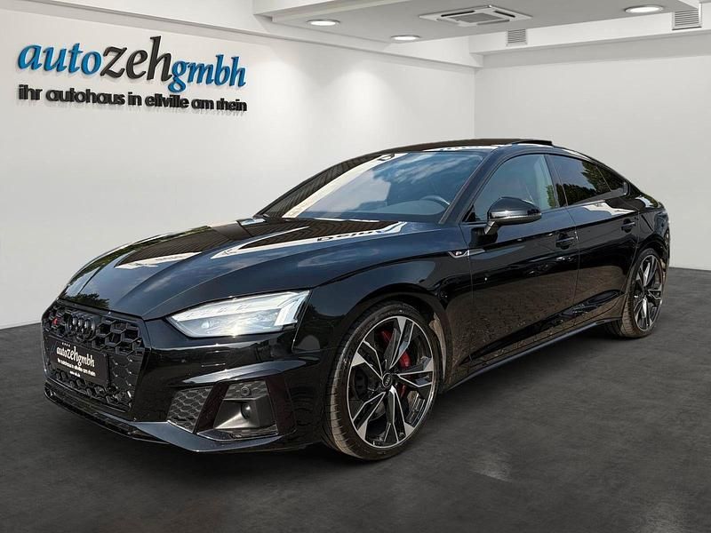 Mythosschwarz metallic Gebraucht 2023 Audi S5 Sportback Ambiente Kleinwagen | 51.950 € (Fairer Preis) - Bild 1/4