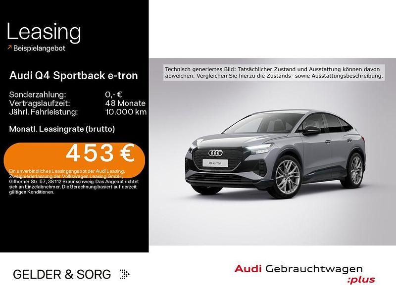 Kieselgrau Gebraucht 2025 Audi Q4 Sportback e-tron Ambiente SUV | 48.280 € (Guter Preis) - Bild 1/4
