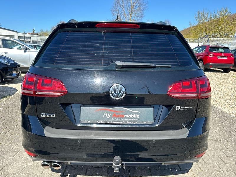 Gebraucht VW Golf VII GTD 184 PS (135 kW) 2016 Schwarz Kombi