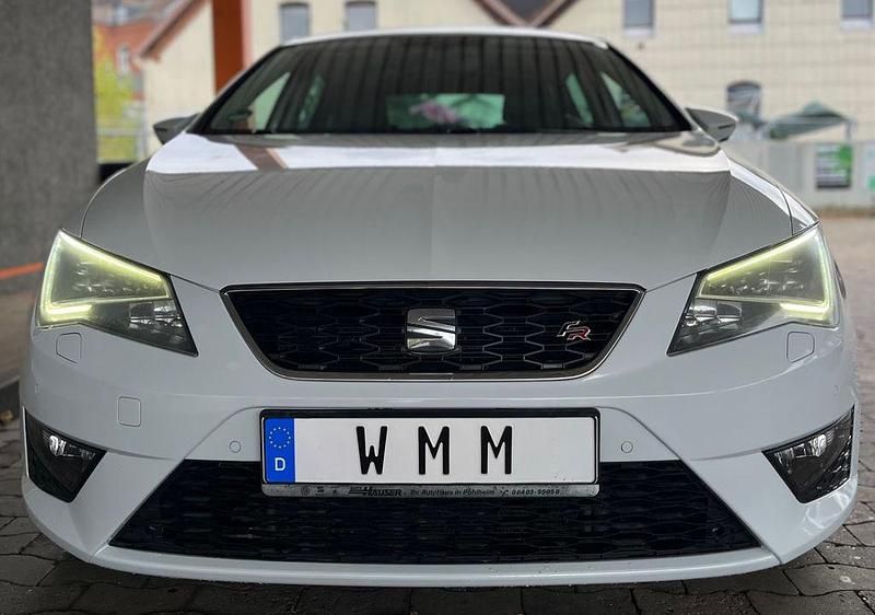 Gebraucht Seat Leon FR 184 PS (135 kW) 2016 Weiß Limousine