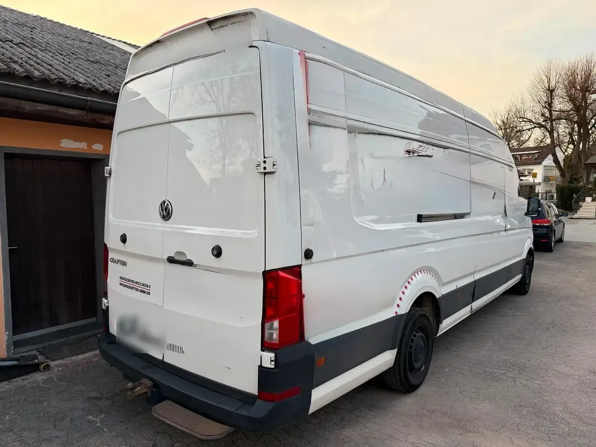 Usata VW Crafter 177 CV (130 kW) 2018 Bianco Furgone