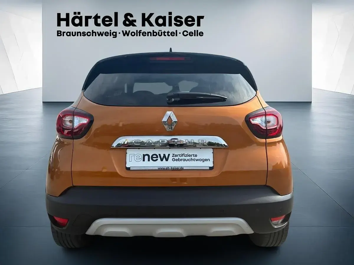 Gebraucht Renault Captur Collection 150 PS (110 kW) 2019 Orange epy+schwarz gne (orange) SUV