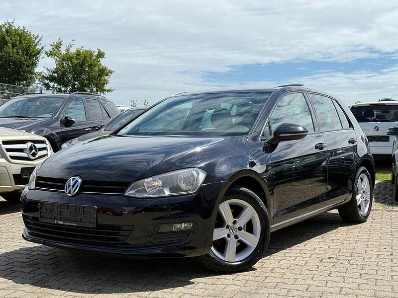 Schwarz Gebraucht 2013 VW Golf VII Comfortline Limousine | 6.850 € (Guter Preis) - Bild 1/4