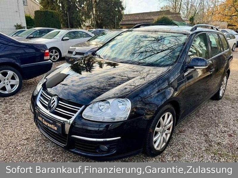 Schwarz (metallic) Gebraucht 2009 VW Golf VI Style Kleinwagen | 6.999 € (Etwas zu teuer) - Bild 1/4