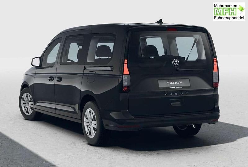 Neu VW Caddy Maxi 122 PS (89 kW) 2025 Deep black perleffekt Van / Kleinbus