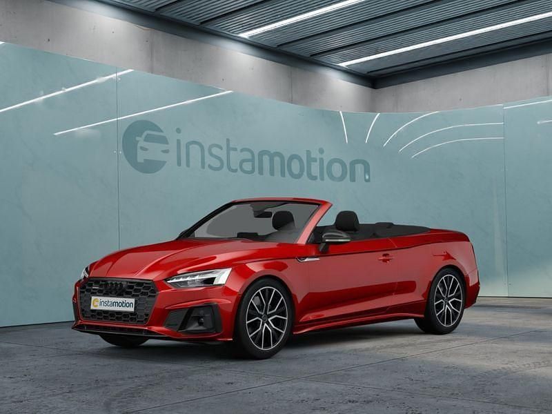 Rot Gebraucht 2024 Audi A5 Cabriolet Cabrio | 54.949 € (Teuer) - Bild 1/4
